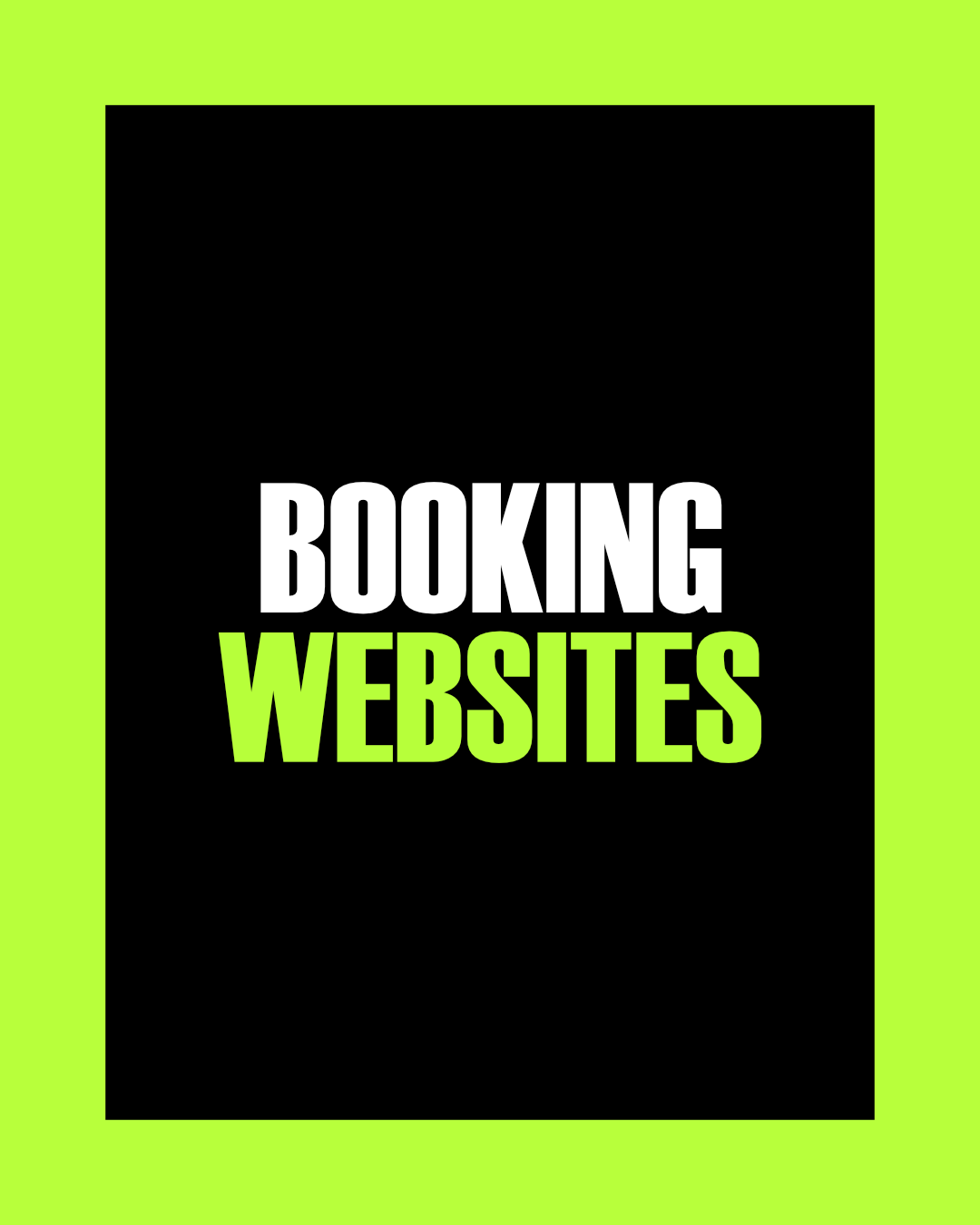 Booking Websites