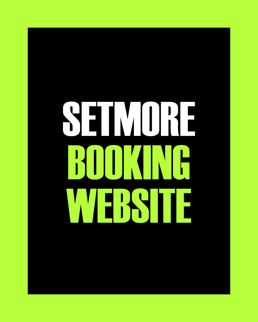 Setmore Booking Website