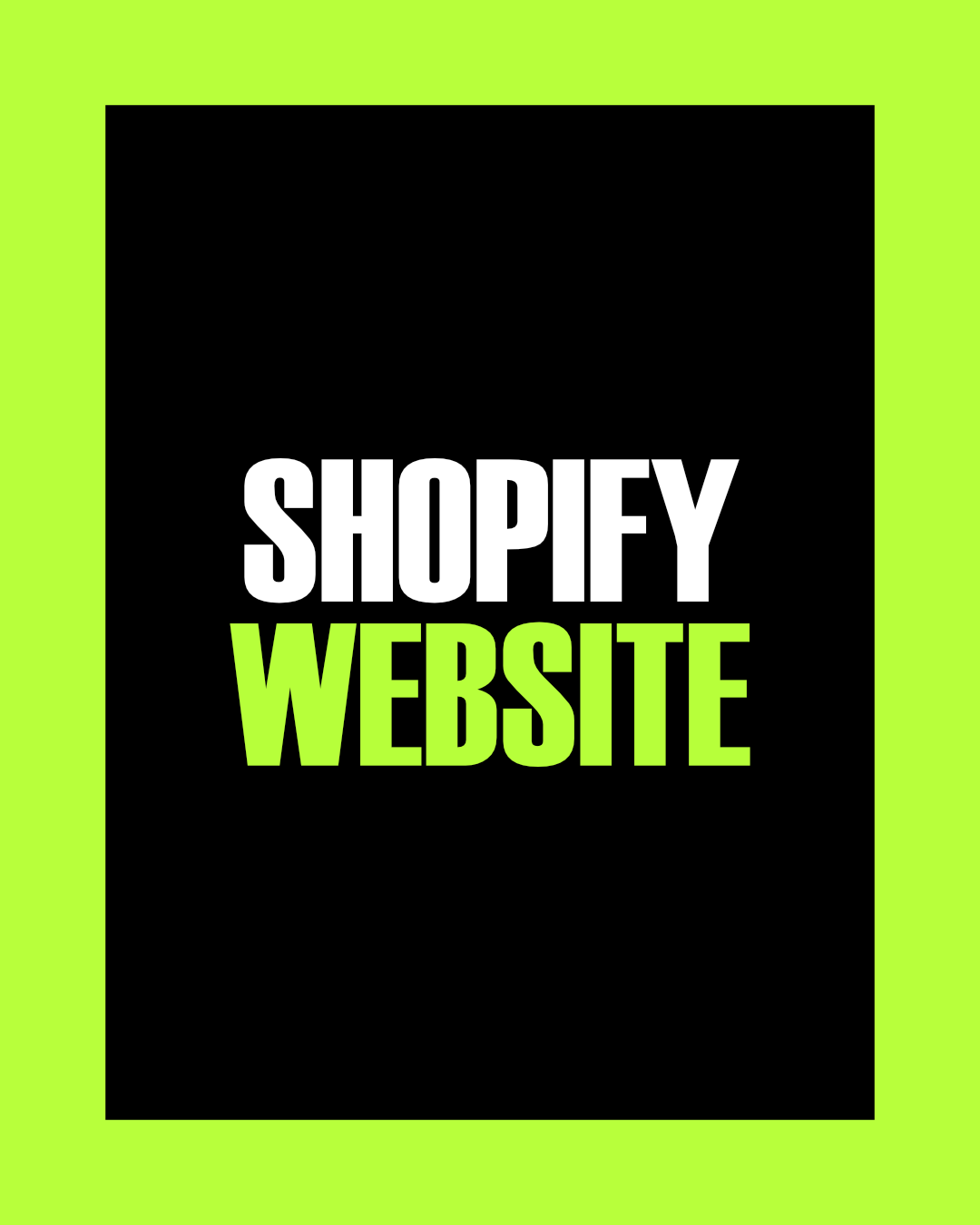 Shopify Website Development